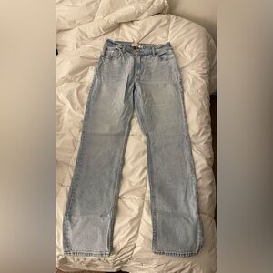Abercrombie Ultra High Rise 90’s Slim Straight Jean